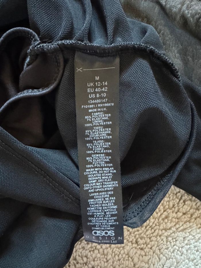 Haut transparent Asos taille M - photo numéro 4