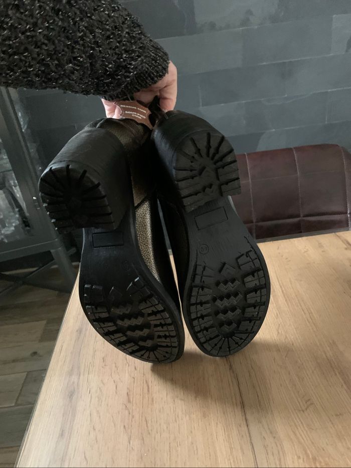Bottines en cuir - pointure 40 - photo numéro 5