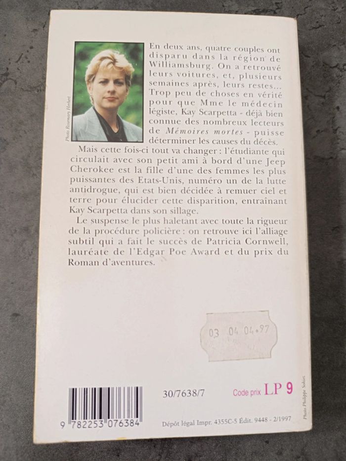 Et il ne restera que poussière - Patricia Cornwell - photo numéro 2