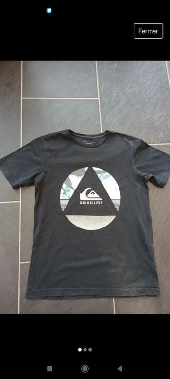 Joli tee-shirt Quiksilver garçon 12 ans