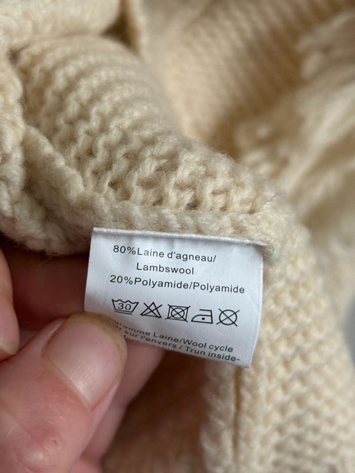 Pull rose tonka taille S/M - photo numéro 4