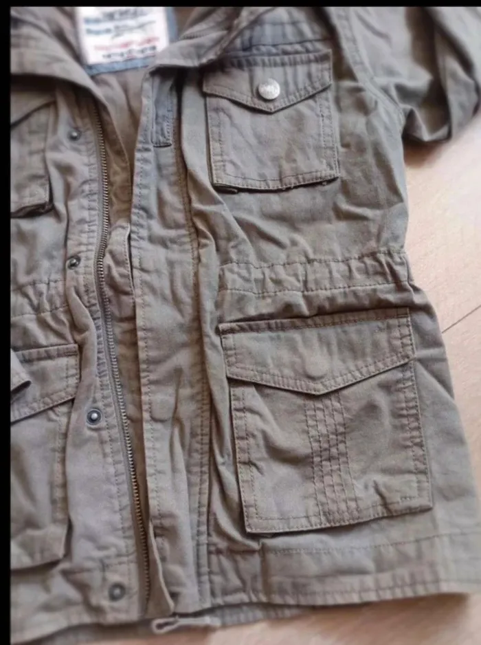Veste kaki 8 ans - photo numéro 5