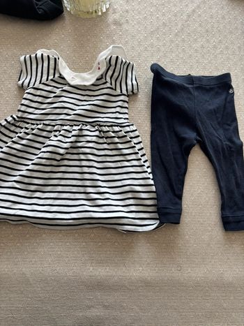 Robe et leggin petit bateau