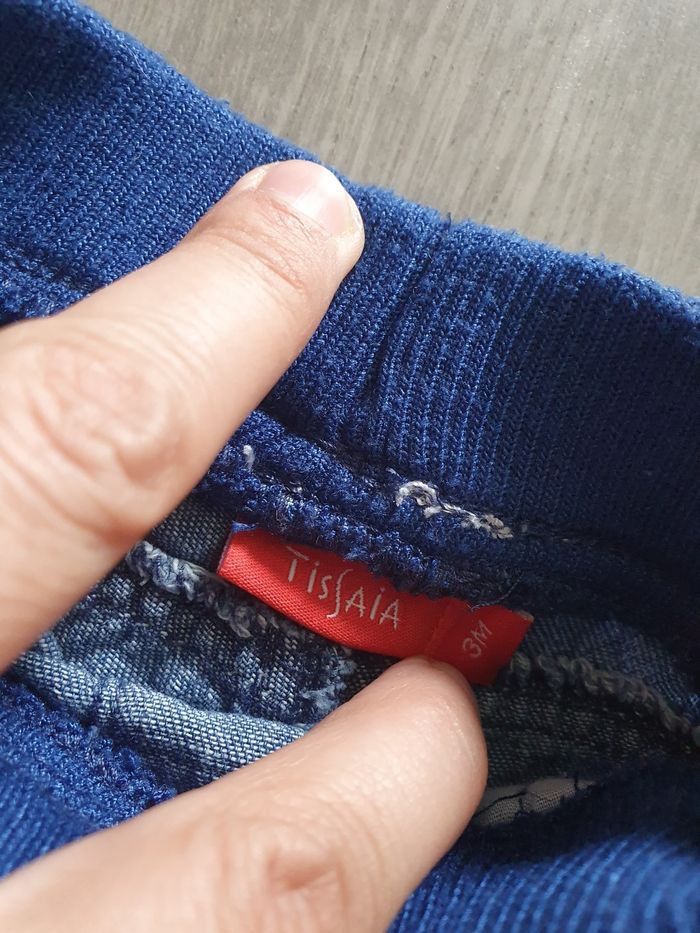 Pantalon jean 3mois garçon - photo numéro 2