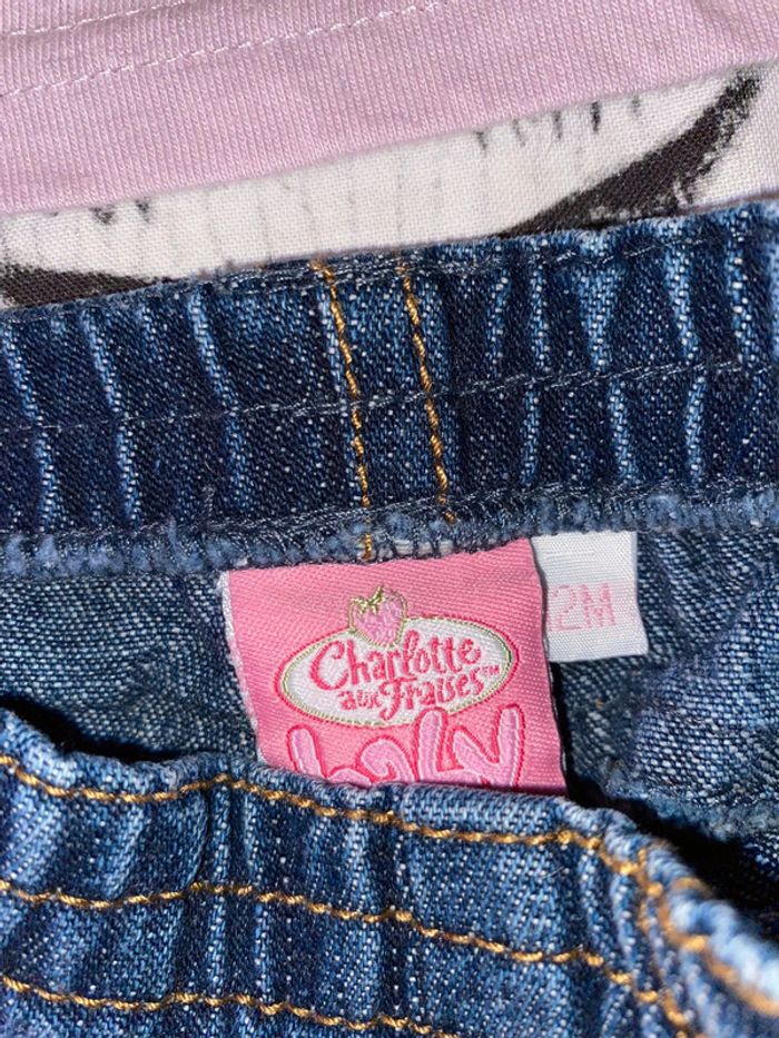 Ensemble t-shirt et jeans, taille 12 mois, marque Charlotte aux fraises. - photo numéro 4