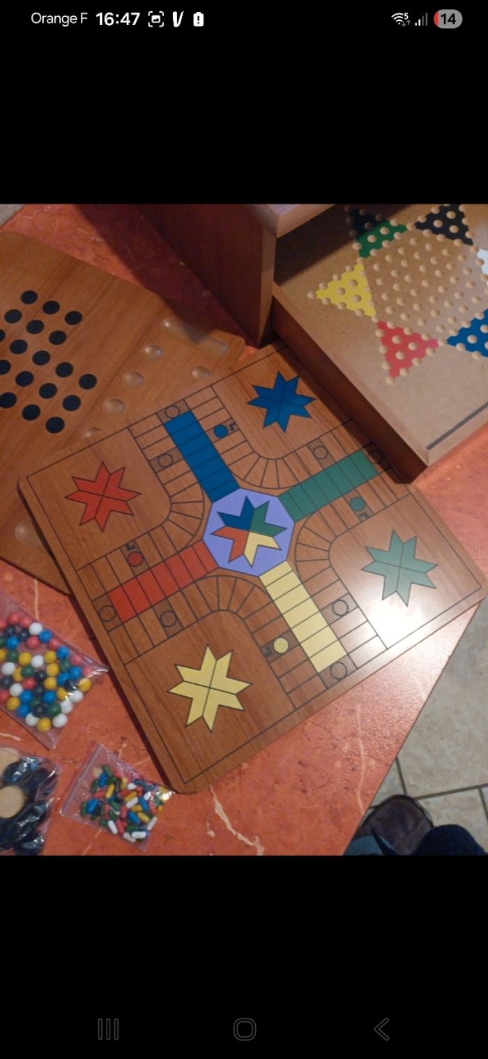 Jeu 10 en 1 holzspieldbox - photo numéro 3