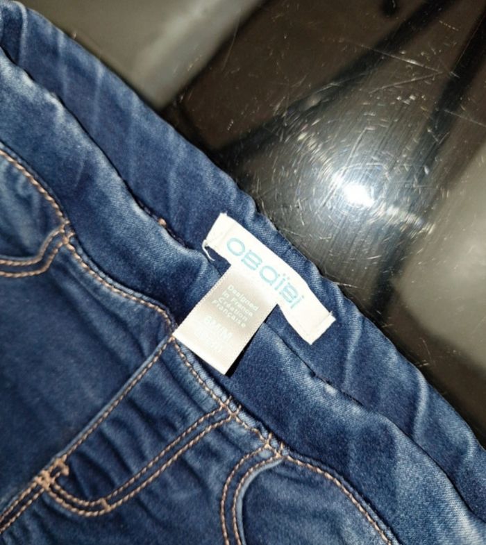 Jean slim garçon taille 6/9mois obaïbi
