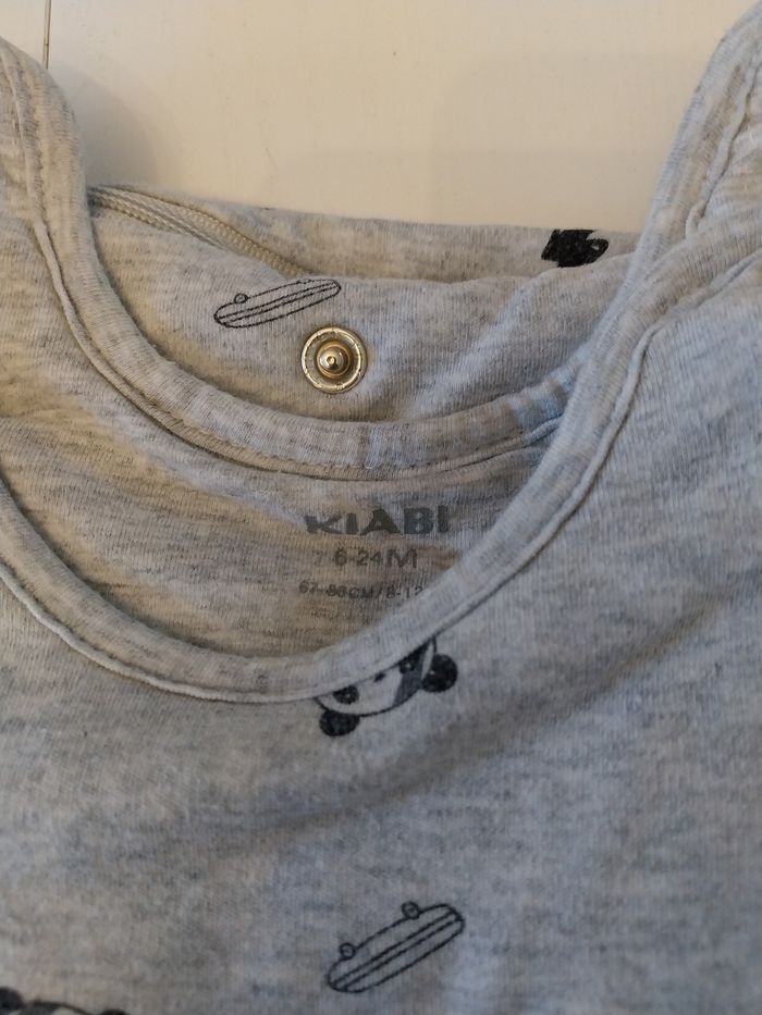 Gigoteuse avec manches 6-24 mois panda - photo numéro 2