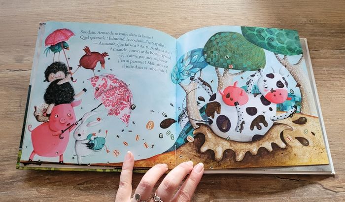 Armande la vache qui n'aimait pas ses taches - photo numéro 3