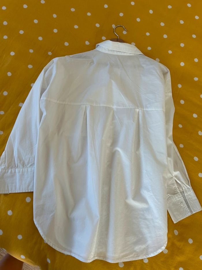 Chemise blanche gemo  été manches 3/4 - coton gemo taille 40 - photo numéro 5