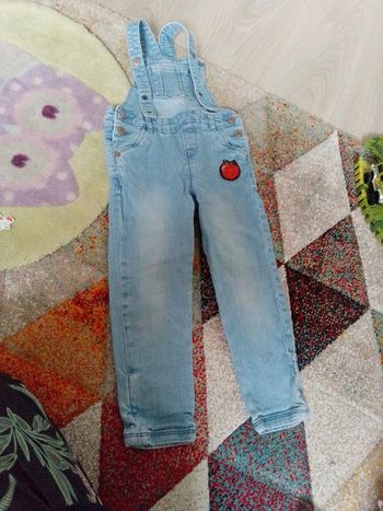 Salopette fille 4 ans en jean