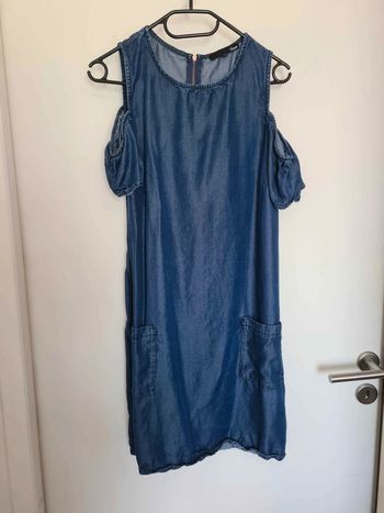 Robe etam style jean épaules dénudées taille 40