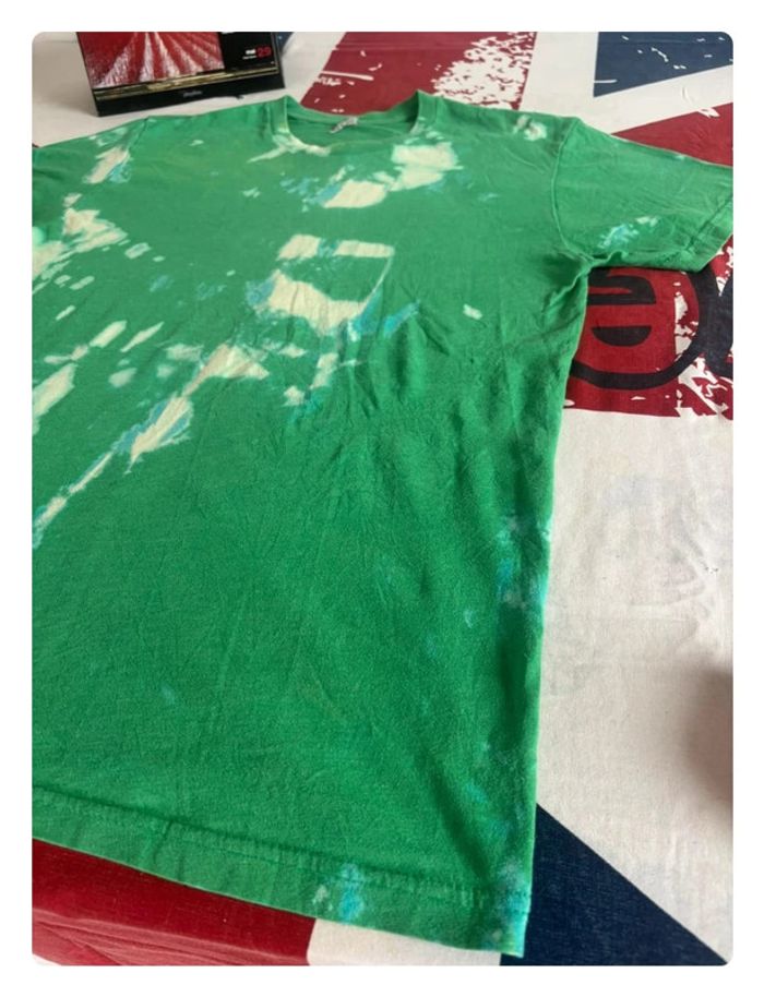 T-shirt Tye&Die vert taille S/M - photo numéro 3