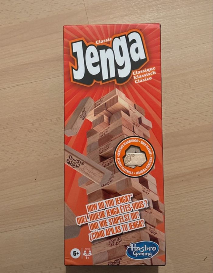 Jeu jenga en bois classique - photo numéro 2