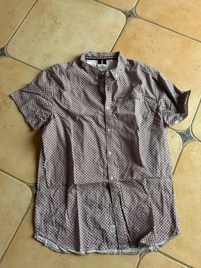 Chemise chemisette, homme taille XL, French denim RMS - photo numéro 5