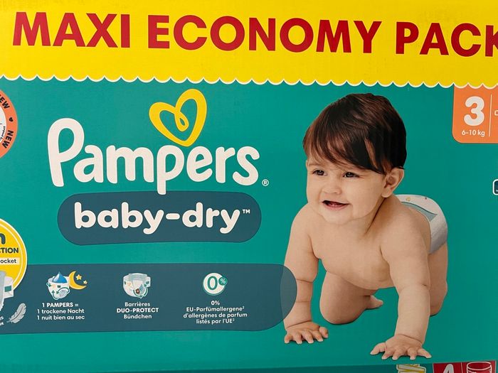 Couches Pampers taille 3 - photo numéro 2