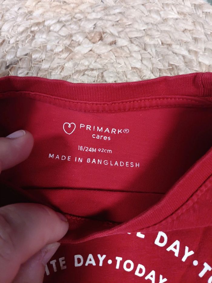 t-shirt taille 18/24 mois 92 cm - photo numéro 2