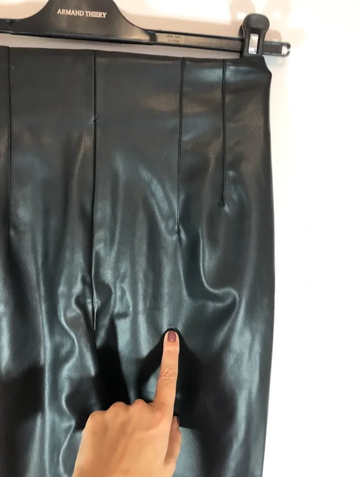 Pantalon Simili, cuir Zara - photo numéro 13