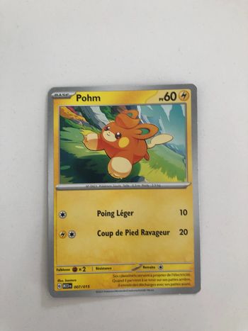 Carte Pokémon pohm