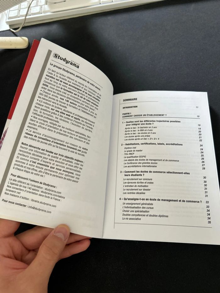Livre bien choisir son école de commerce - photo numéro 3