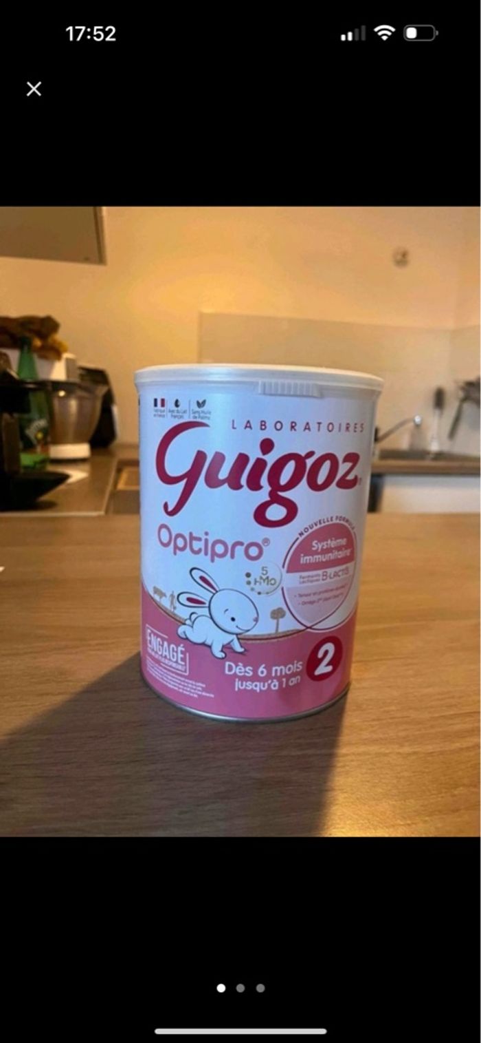 lait guigoz âge 2
