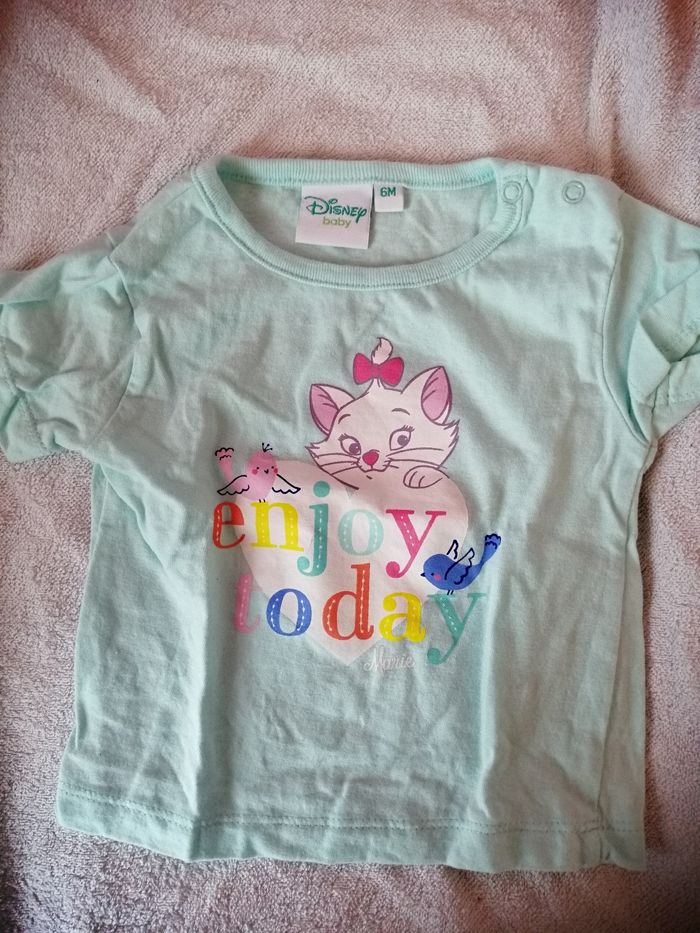 T-shirt marie Disney baby