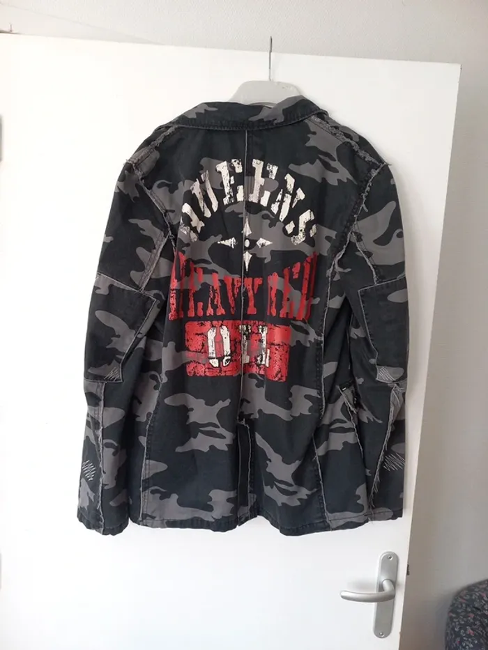 Veste style militaire camouflage T.M - photo numéro 17