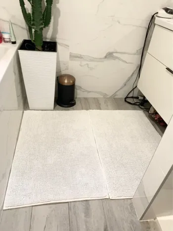 Lot de 2 tapis de salle de bain 50x80 (x2)