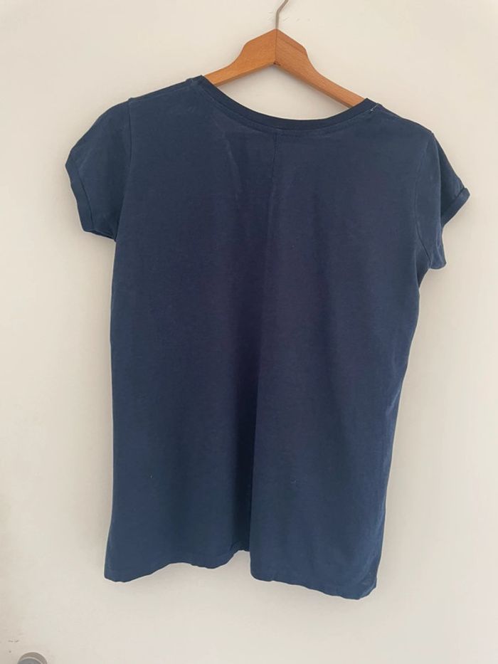 T-shirt bleu - photo numéro 5