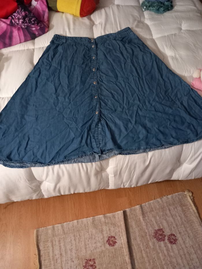 Jupe patineuse jean - photo numéro 3