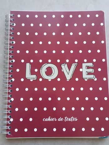 Cahier de texte 2024-2025 (neuf)