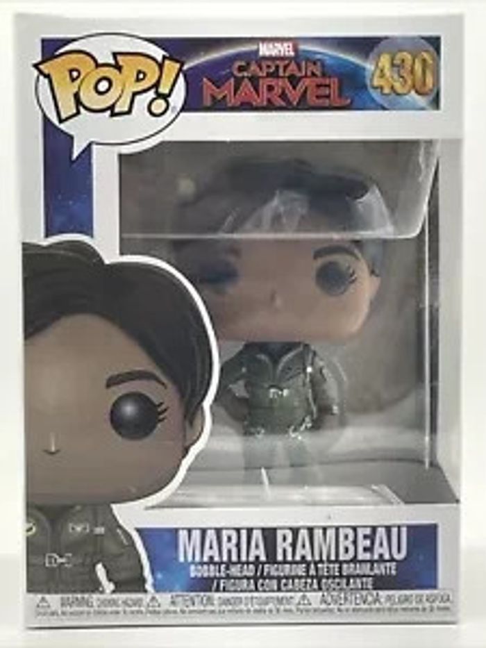 POP N°430 Marvel Captain Marvel Maria Rambeau
