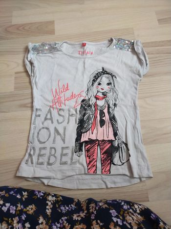 Tee shirt fille