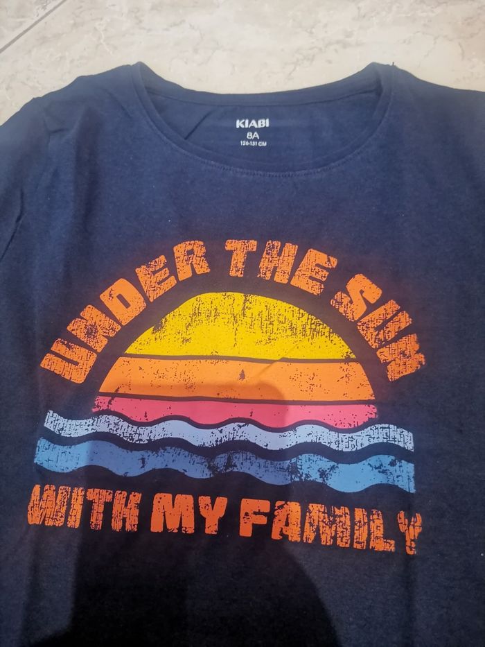 Lot de 2 t-shirts fille 8 ans kiabi - photo numéro 5