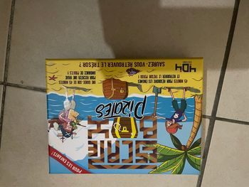 Jeu escape, box pirate