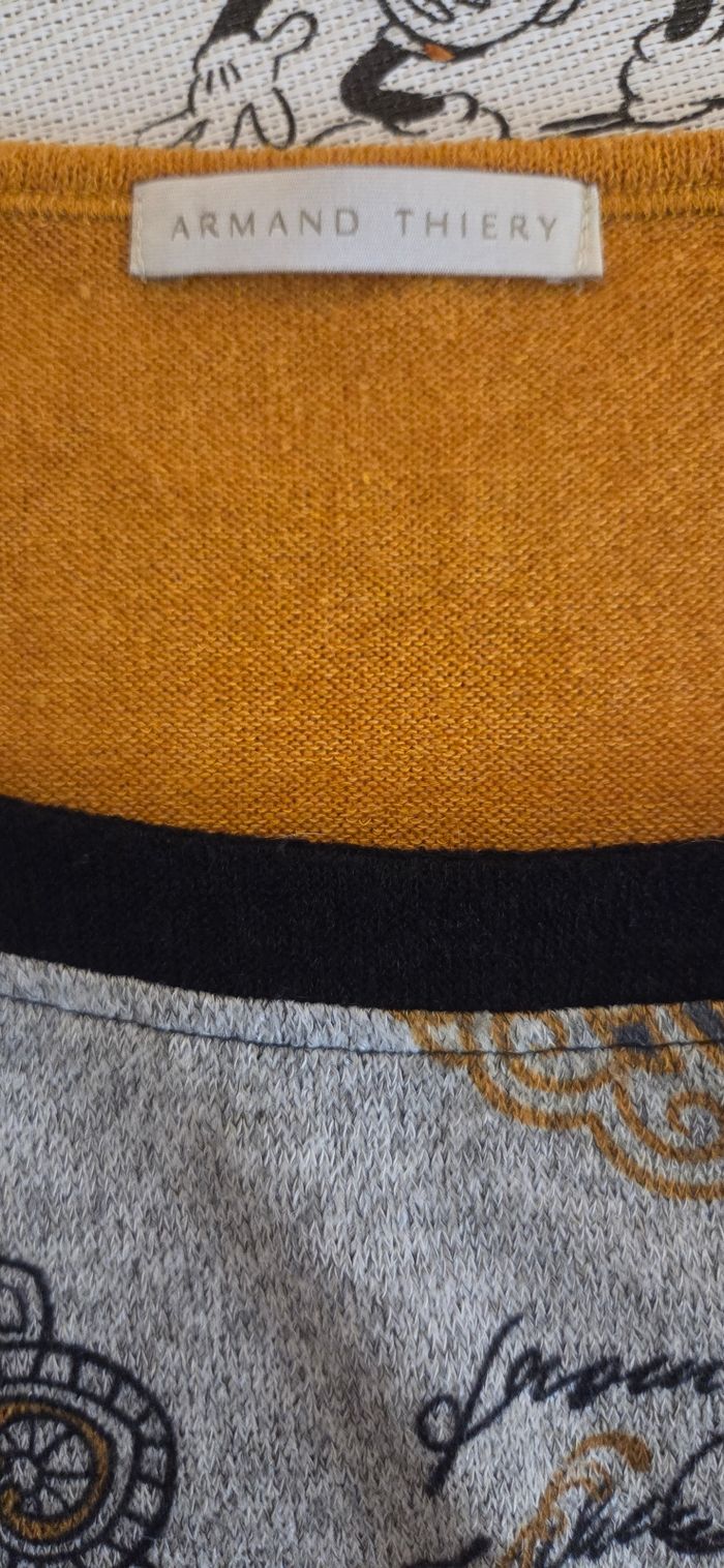 ARMAND THIERY – Haut Femme T4 (Convient 40/42) – Motif Mandala – Excellent État - photo numéro 2