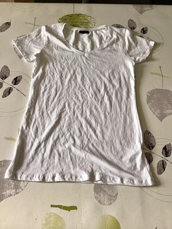 T Shirt blanc taille M en coton