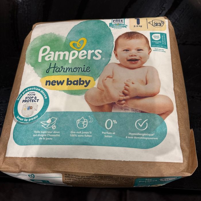 Couches Pampers Harmonie New Baby