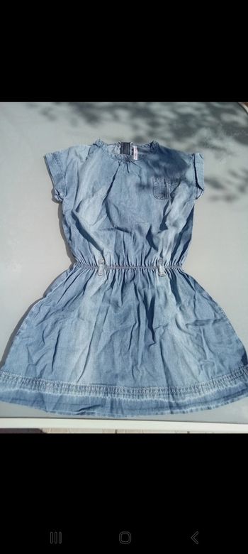 Robe en jean's bleue/ Gémo