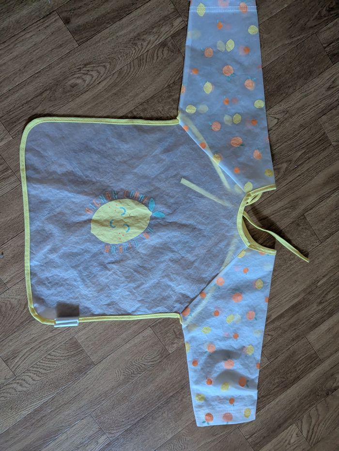 Tablier/bavoir manches longues