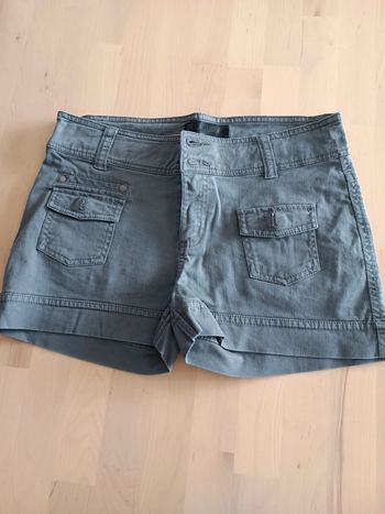Mini short gris 36