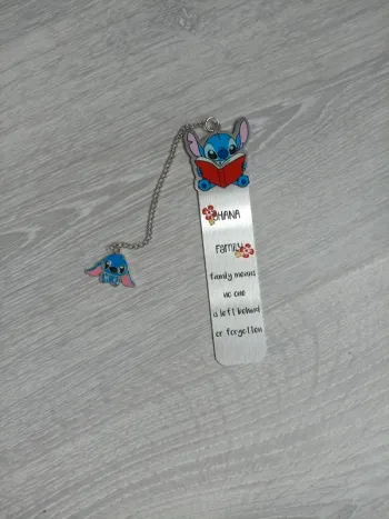 Marque page lilo&stitch