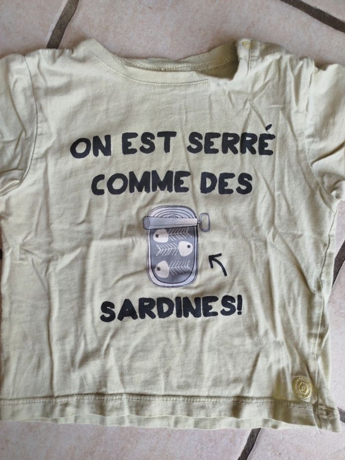 T shirt manches courtes 24mois 86cm - photo numéro 2