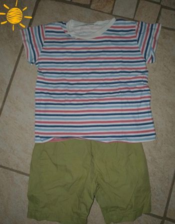 Lot short et tee-shirt 🌞