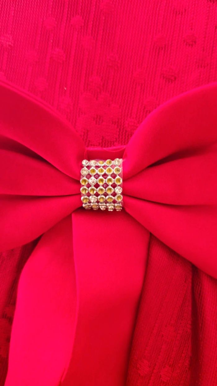 Robe de soirée rouge - photo numéro 3