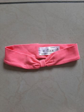 Bandeau fille 12 mois