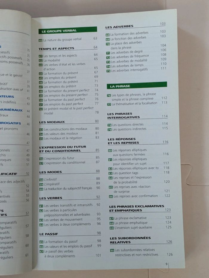 Grammaire de l’anglais Le Robert & Nathan – 300 exercices corrigés - photo numéro 5