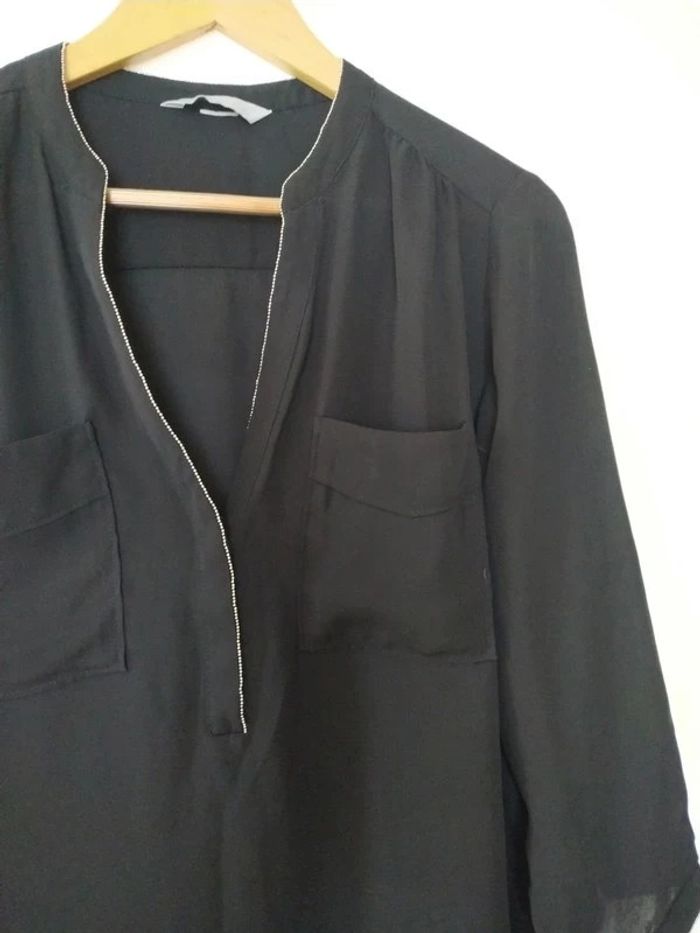 H&M blouse noire taille 40 - photo numéro 5