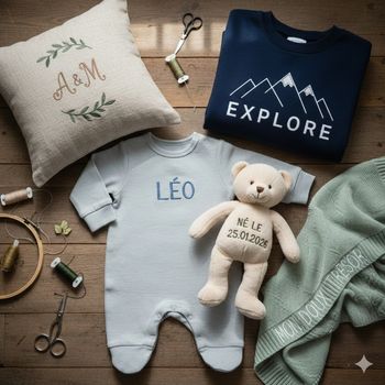 Mes Créations Personnalisées : Broderie à la main & à la demande