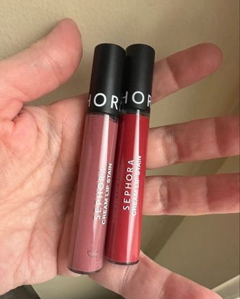2 rouge à lèvres crème  Sephora 